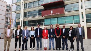 Los once alcaldes socialistas promotores de la iniciativa
