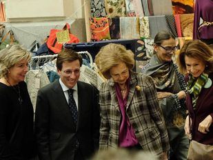 La reina Sofía, fiel a su cita con el Rastrillo Nuevo Futuro