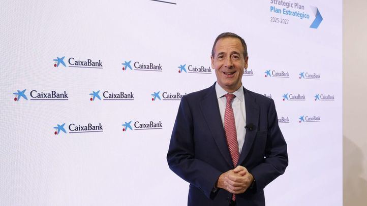 Gonzalo Gortázar en la rueda de prensa de presentación del Plan Estratégico 2025-2027