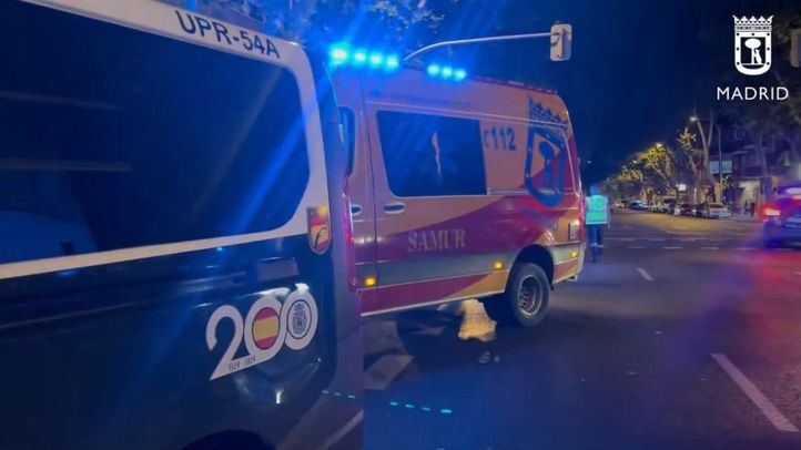 Imagen de archivo de la Policía Nacional y Samur Protección Civil