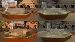 Los trabajos para construir la primera de las fuentes del conjunto arrancaron el pasado 9 de noviembre en el distrito de Latina