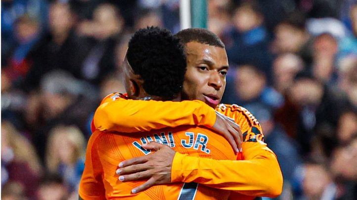 Mbappé con Vini Jr.