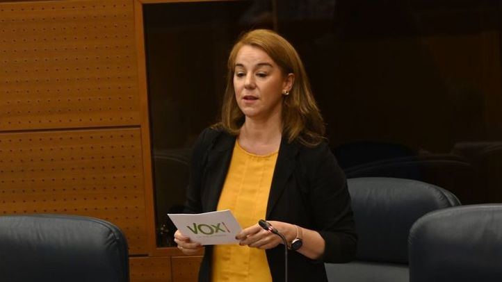 Ana María Cuartero, diputada del Grupo Parlamentario Vox en la Asamblea de Madrid