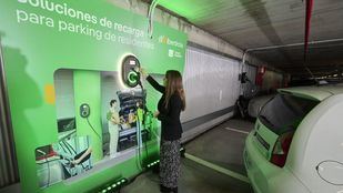 Iberdrola lanza la primera red de recarga eléctrica en un parking de residentes en Serrano