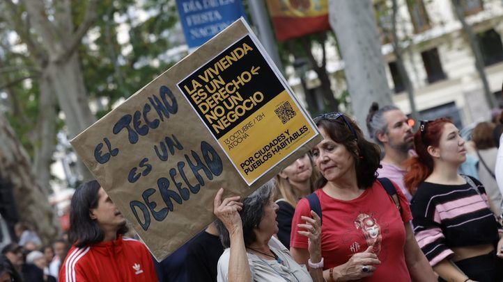 Manifestación 'La vivienda es un derecho, no un negocio' el 13 de octubre en Madrid
