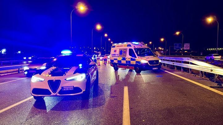 Accidente de tráfico mortal en la M-45