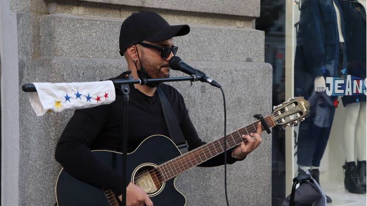 Músicos callejeros