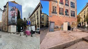Antes y después del solar en calle Santiago 22