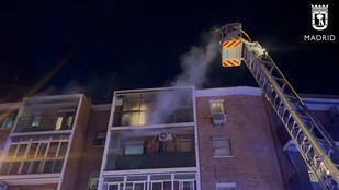 Incendio en Carabanchel