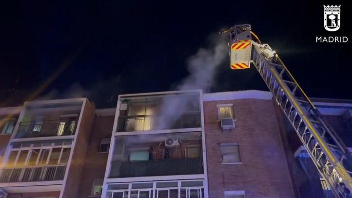 Incendio en Carabanchel