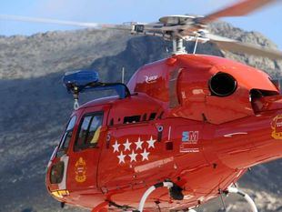 Rescatado un ciclista herido en Los Cerros de Alcalá