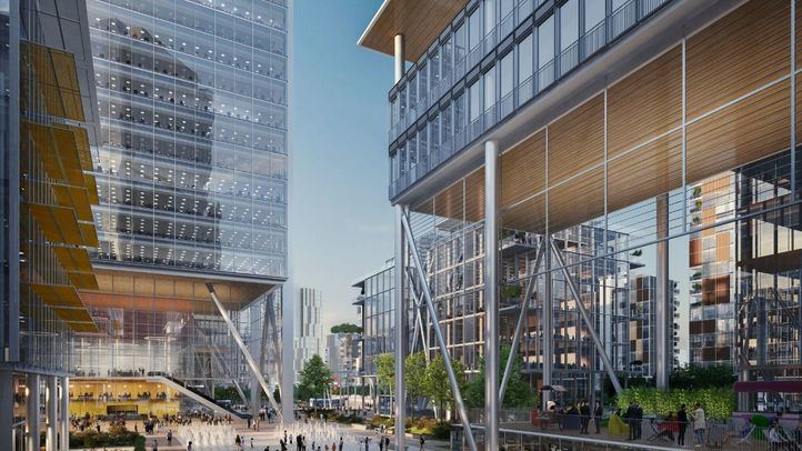 Futuro centro de negocios de Chamartín