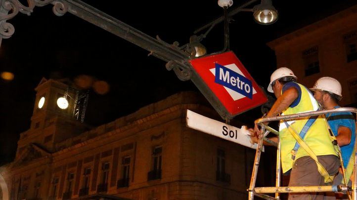 La estación de Sol y la Línea 2 de Metro de Madrid recuperan su nombre original