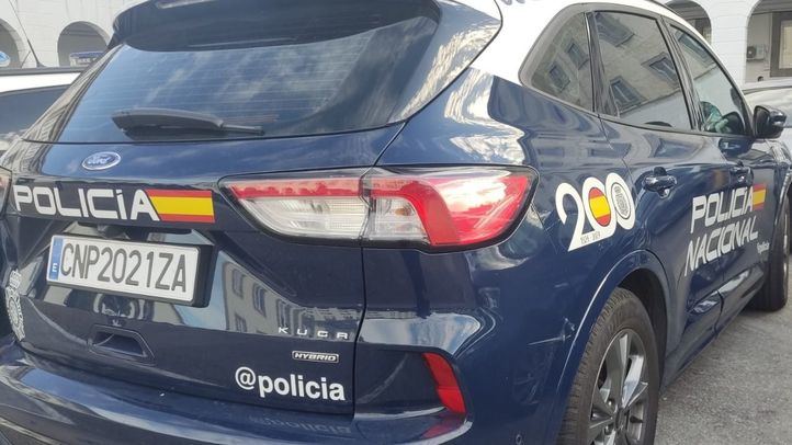 Coche patrulla de la Policía Nacional
