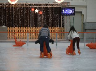 Aplazada la apertura de la pista de patinaje sobre hielo en Riyadh Air Metropolitano hasta el lunes