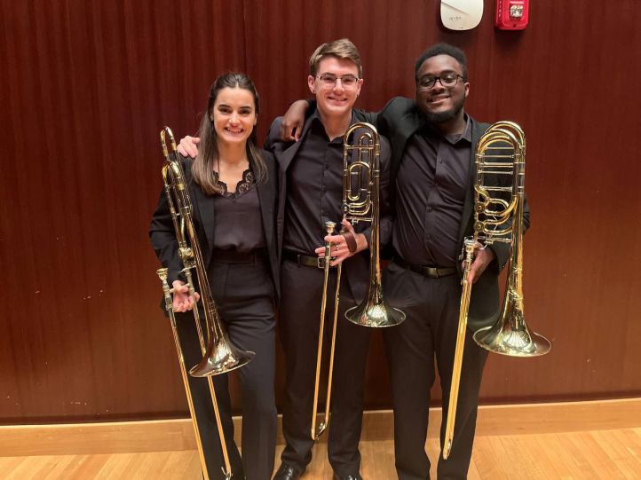 La trombonista Amanda Pinos lanza campaña de 'crowdfunding'