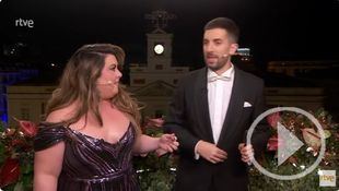 El saludo viral de Lalachus y Broncano a Pedroche y Chicote