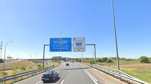 Accidente en la M-45 provoca retenciones de hasta tres kilómetros en Leganés
