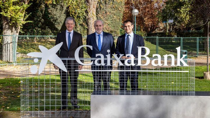 Foto familia de CaixaBank y Club Campo Villa de Madrid