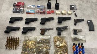 Cinco detenidos por el robo de armas de fuego y su venta en el mercado negro