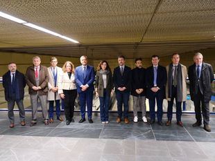 Ayuso inaugura el nuevo vestíbulo de la estación de Metro de Atocha