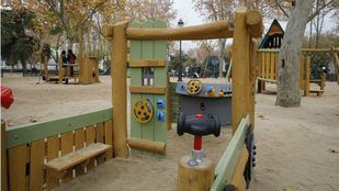 El Ayuntamiento de Madrid renueva el área infantil de los Jardines de Lepanto