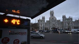 La Comunidad de Madrid activa el nivel 1 de alerta por frío con mínimas de -2,3 grados