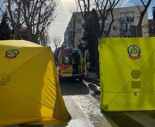Una mujer mayor, rescatada en estado grave de un incendio en Carabanchel