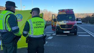 Un accidente de moto en la M-203 se salda con la vida de un hombre de 50 años