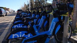 Estación de Bicimad de Aravaca.