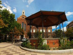 Reforma en la plaza Chamberí, el proyecto más relevante para el distrito que recibe menor inversión municipal