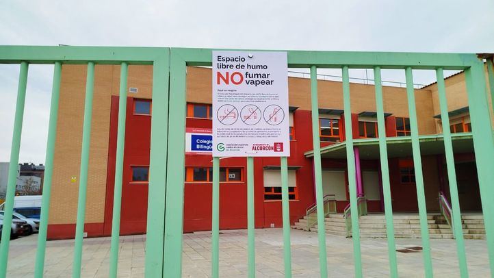 'Espacios sin humo' en un colegio de Alcorcón