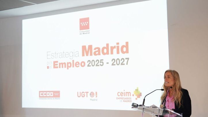 Rocío Albert, consejera de Economía, Hacienda y Empleo de la Comunidad de Madrid