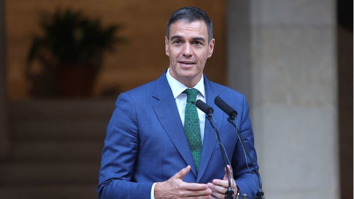 El presidente del Gobierno, Pedro Sánchez