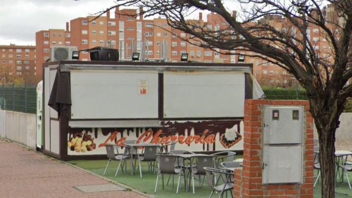 Churrería de Parla donde se produjo el intento de robo.