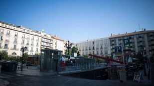 Plaza Pedro Zerolo en el barrio Chueca.