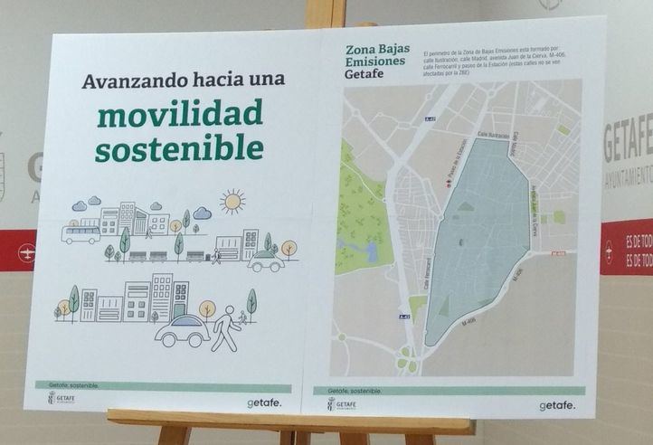 Campaña informativa de la ZBE de Getafe