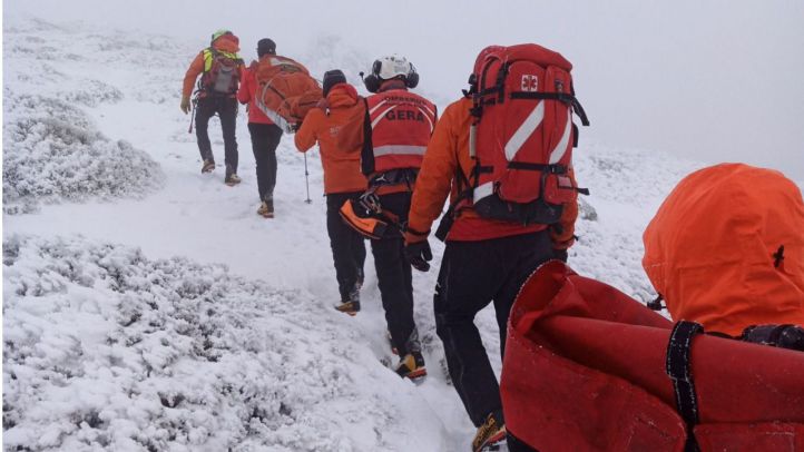 El Grupo Especial de Rescate en Altura aumentó en 2024 un 7% sus intervenciones