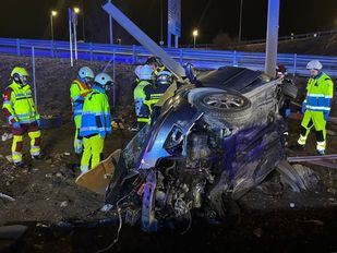 Muere una joven de 15 años en un accidente en la A-2