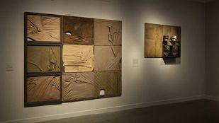 Un exposición repasa la trayectoria artística de Canogar