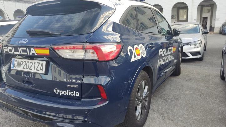 Coche patrulla de la Policía Nacional