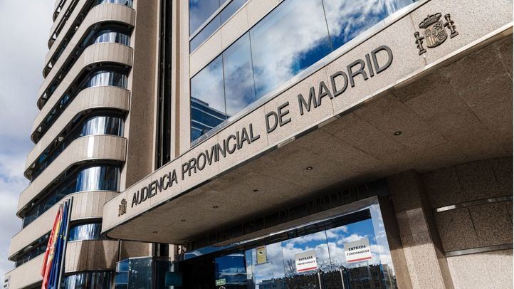 Fachada de la Audiencia Provincial, a 12 de febrero de 2024