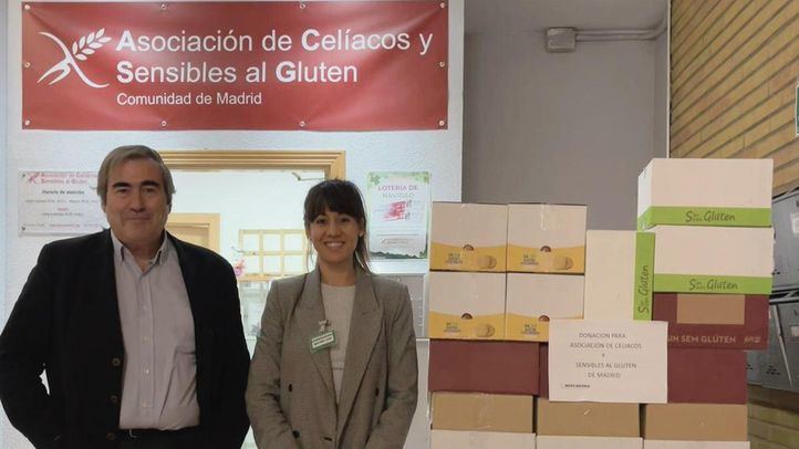 Donación a la Asociación de celiacos y sensibles al Gluten de la Comunidad de Madrid.