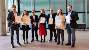 Varios alcaldes presentan la Iniciativa Legislativa correspondiente a la Proposición de Ley del Procedimiento Regulador para la Declaración de Zonas de Mercado Residencial Tensionado en la Comunidad de Madrid