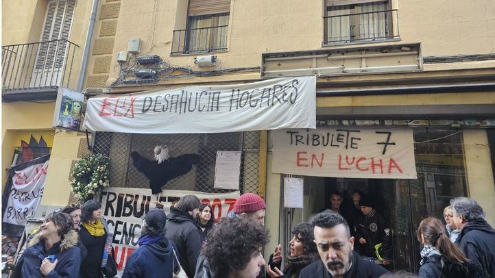 Protestas en Tribulete 7