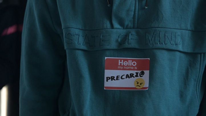 Imagen de archivo de una protesta del Movimiento Asambleario de Trabajadores de Sanidad por la precariedad laboral en el Hospital Universitario Ramón y Cajal