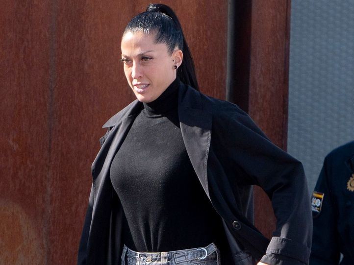 Jennifer Hermoso a la salida de declarar en la Audiencia Nacional