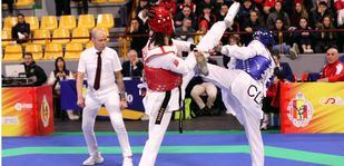 Taekwondo, la combinación de los pies y los puños