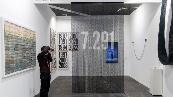 '7.291', obra del artista Ramón Mateos