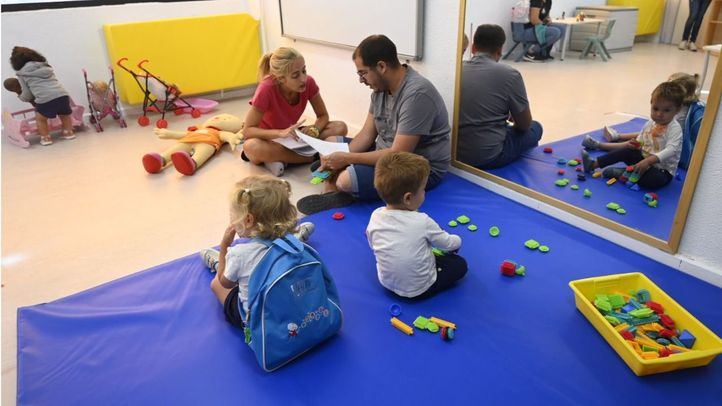 Clase de Educación Infantil en un centro escolar